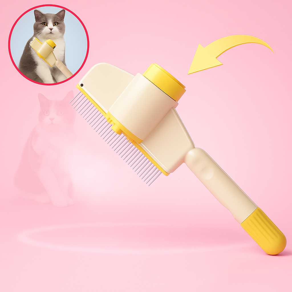 Pawffly™ Self-Cleaning Pet Brush