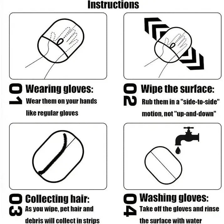 Pawffly™ Premium Pet Hair Removal Glove